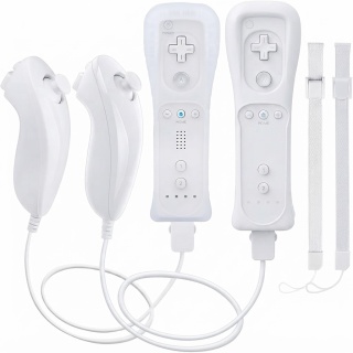 2x Pilot + 2x Nunchuk do Nintendo Wii / Wii U – Techken TK106 zestaw dla dwóch graczy