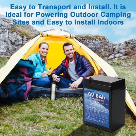 Akumulator LiFePO4 6V 6Ah 36Wh