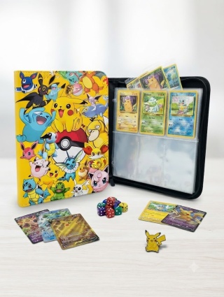 Album na karty Pokemon – Kolekcjonerski segregator z motywem Pokemon