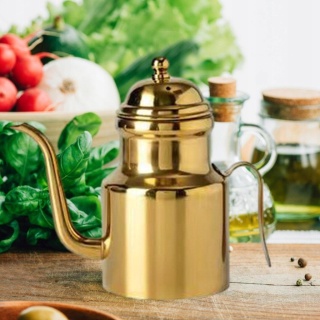 DOZOWNIK OLIWIARKA DO OLIWY I OLEJU – ZŁOTA 310 ML