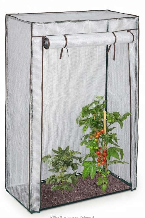 SZKLARNIA FOLIOWA OGRODOWA / BALKONOWA 100x50x150 CM – IDEALNA NA POMIDORY I ZIOŁA