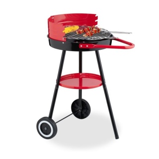 Klasyczny grill węglowy 42 cm z kółkami