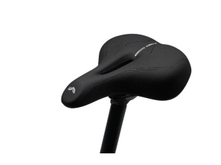 Komfortowe Siodełko Rowerowe Trekkingowe CRIVIT z Pianką Memory Foam (27 x 17 x 7 cm)