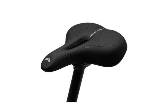Komfortowe Siodełko Rowerowe Trekkingowe CRIVIT z Pianką Memory Foam (27 x 17 x 7 cm)