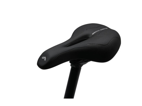 Komfortowe Siodełko Rowerowe Trekkingowe CRIVIT z Pianką Memory Foam (27 x 17 x 7 cm)