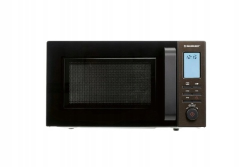 Kuchenka Mikrofalowa z Funkcją Grilla 20l SILVERCREST 800 W Czarna