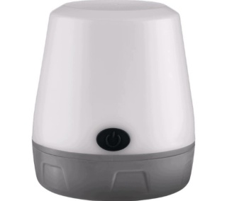 Lampa lampka kempingowa na baterie LED Crivit szara