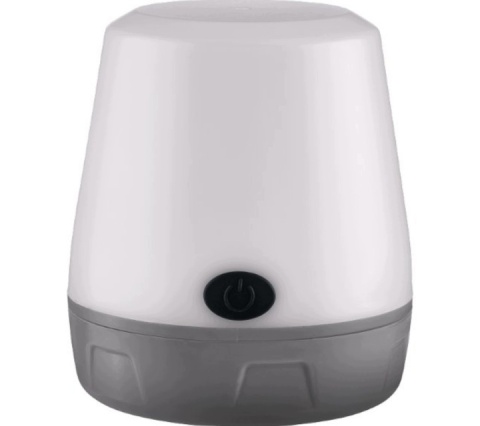 Lampa lampka kempingowa na baterie LED Crivit szara