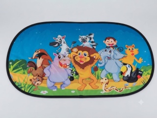 2 sztOsłona przeciwsłoneczna do auta 2szt UV 51x31 cm + przyssawki