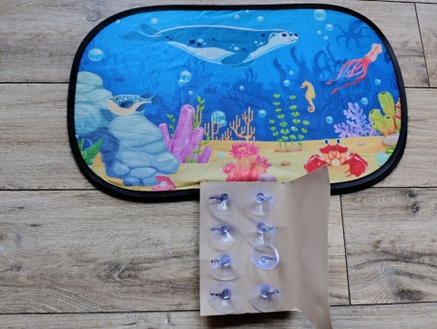 Osłona przeciwsłoneczna do auta 2szt UV 51x31 cm