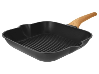 Patelnia Grillowa Odlew Aluminiowy 28x28 cm Silvercrest gaz indukcja