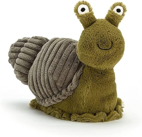 Pluszowy ślimak zabawka MASKOTKA PLUSZAK ZIELONY 28 cm