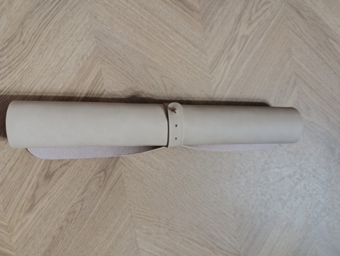 Podkładka pod Mysz XXL 80x40 cm Skórzana, Wodoodporna, Antypoślizgowa | Beżowa