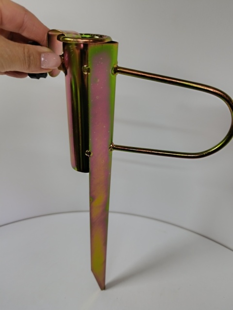 Stojak do parasola kotwica ze stali ocynkowanej 43 cm do 32 mm