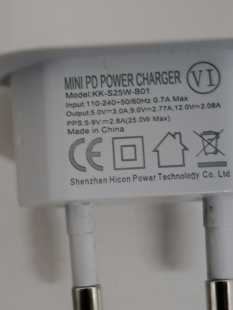 Szybka Ładowarka Sieciowa 25W + Wytrzymały Kabel Lightning