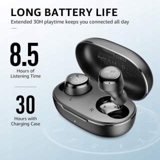 TOZO E1 Bezprzewodowe, douszne słuchawki z mikrofonem, Bluetooth 5.3