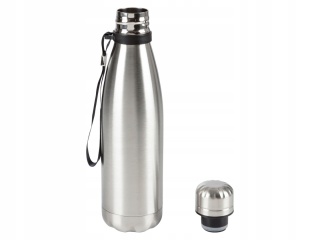 Termos Butelka Termiczna Ernesto 480 ml – Srebrny Stal Nierdzewna