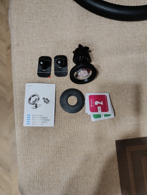 Uchwyt Samochodowy Magsafe Magnetyczny Do Kratki Kokpitu 2W1 Mocny