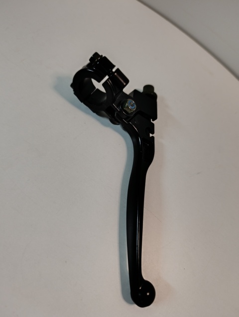 Uniwersalna klamka / dźwignia sprzęgła na linkę 22mm 7/8" czarna (motocykl, quad, skuter)