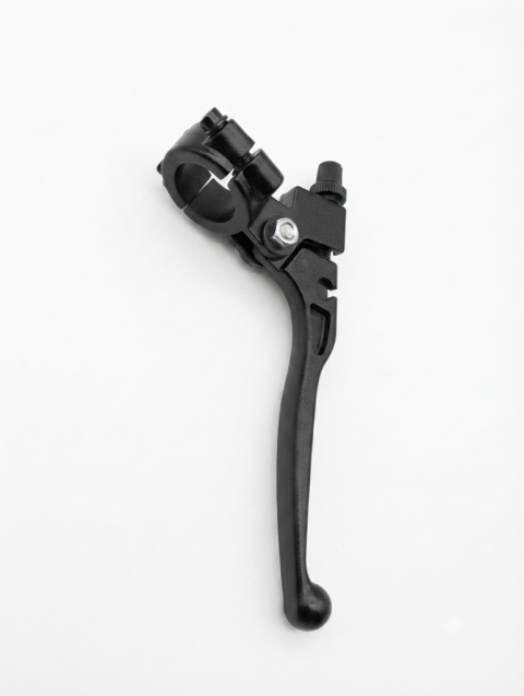 Uniwersalna klamka / dźwignia sprzęgła na linkę 22mm 7/8" czarna (motocykl, quad, skuter)