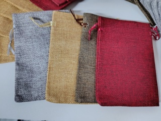 Woreczki prezentowe lniane - zestaw 30 szt 10 x 15 cm