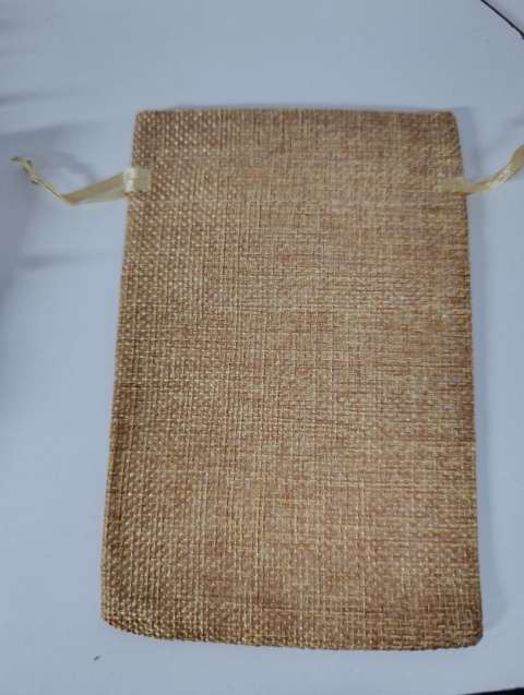 Woreczki prezentowe lniane - zestaw 30 szt 10 x 15 cm