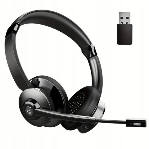 ZESTAW SŁUCHAWKOWY EARBAY BT786 BLUETOOTH Z ADAPTEREM USB DO KOMPUTERA