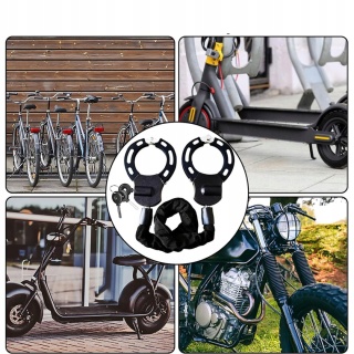 Zapięcie kajdankowe do hulajnogi elektrycznej do rowerów