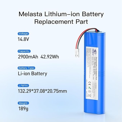 Akumulator bateria do odkurzacza Ilife v3s pro v5s pro Melasta 2900 mAh