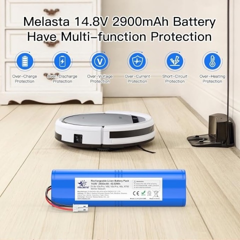 Akumulator bateria do odkurzacza Ilife v3s pro v5s pro Melasta 2900 mAh