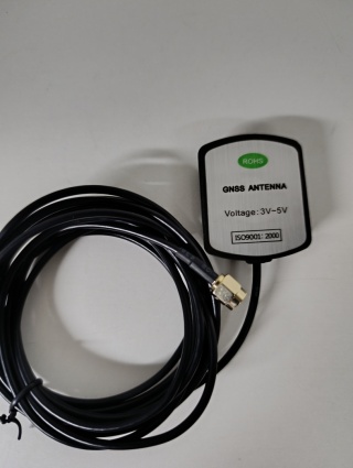 Antena GNSS GPS GLONASS z przewodem 3m i wtykiem SMA