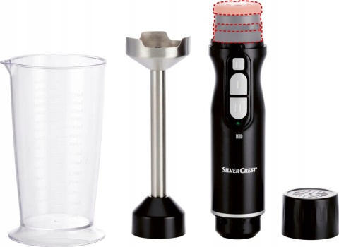 Bezprzewodowy blender ręczny SILVERCREST KITCHEN 12 V - bez akumulatora