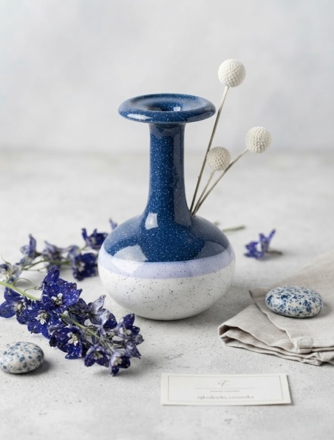 Ceramiczny wazon dekoracyjny