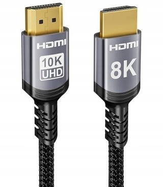 KABEL HDMI 8K / 10K ULTRA HIGH SPEED – NAJWYŻSZA JAKOŚĆ OBRAZU I DŹWIĘKU