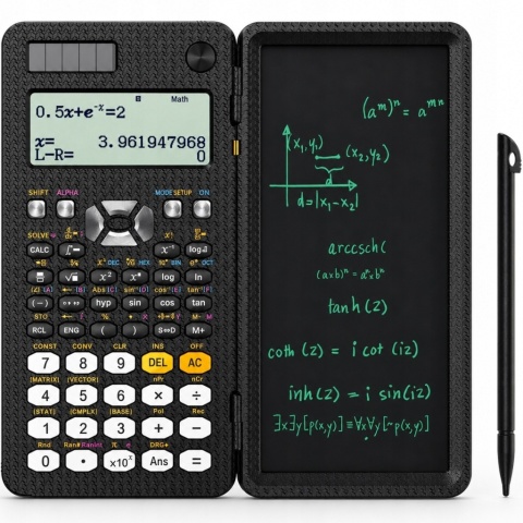 KALKULATOR NAUKOWY Z TABLETEM GRAFICZNYM NOTATNIKIEM LCD (Model: NY-991ES