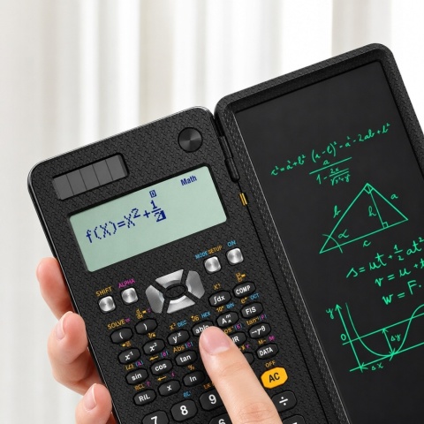 KALKULATOR NAUKOWY Z TABLETEM GRAFICZNYM NOTATNIKIEM LCD (Model: NY-991ES