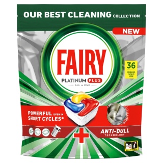 Kapsułki do zmywarki FAIRY Platinum Plus All in One Lemon - 36 szt.