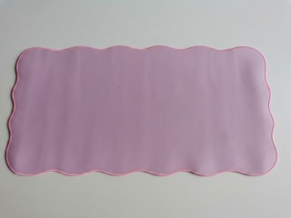 Mata Podkładka ochronna pod laptopa fala, pudrowy róż 78 x 40 cm