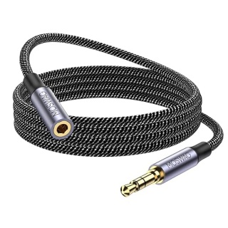 Przedłużacz Audio Jack 3.5 mm MOSWAG (Męski / Żeński) – Wytrzymały Kabel AUX