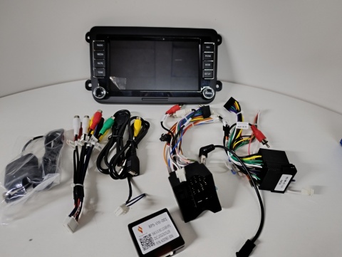 Radio samochodowe 2DIN VW Skoda Seat CarPlay Android Auto