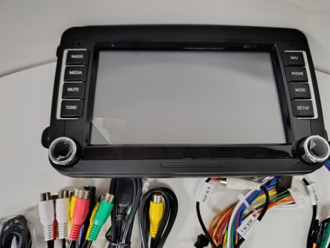 Radio samochodowe 2DIN VW Skoda Seat CarPlay Android Auto