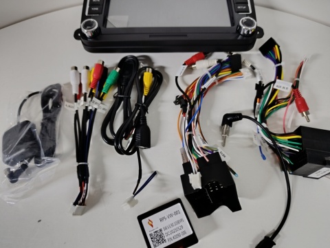 Radio samochodowe 2DIN VW Skoda Seat CarPlay Android Auto