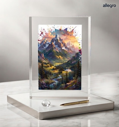 Ramka magnetyczna 3D szkło akrylowe z efekt "unoszenia się" 30x40cm