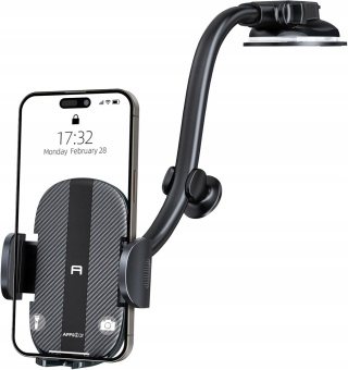 Stabilny Mocny Uchwyt Samochodowy do Telefonu tabletu (Czarny)