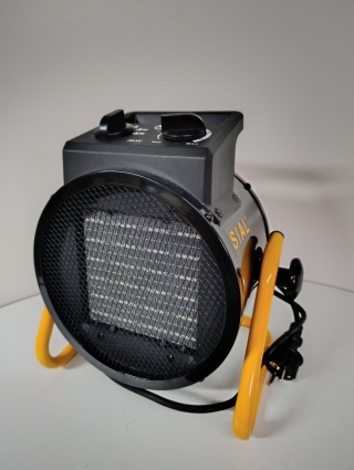 Termowentylator budowkany Sial Elektryczna dmuchawa grzewcza 3 kW