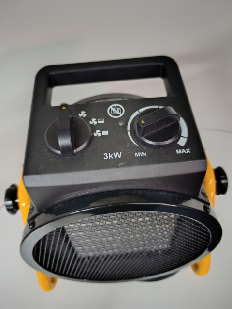 Termowentylator budowkany Sial Elektryczna dmuchawa grzewcza 3 kW