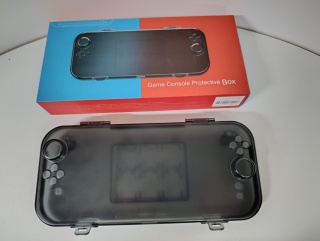 Twarde Etui Ochronne Game Console Protective Box (Model N4S03) do Konsoli Przezroczyste Czarne