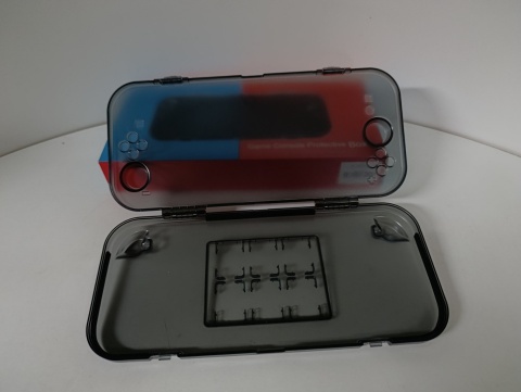 Twarde Etui do Nintendo Switch 2 | Pudełko Ochronne N4S03 Przezroczyste Czarne