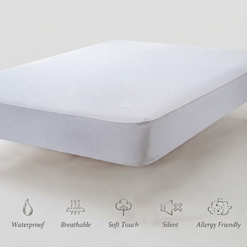 Wodoodporny Ochraniacz na Materac BuyMax 200x200x30 cm