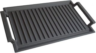 Żeliwna płyta grillowa COVERCOOK 43x23 cm / Patelnia grillowa gaz indukcja